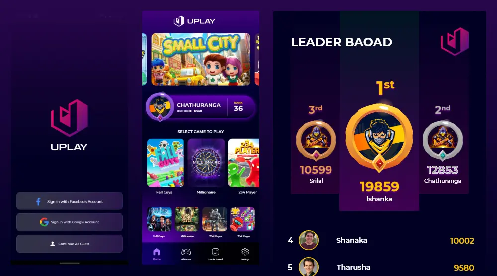 Uplay Game App