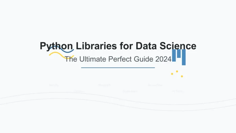 Python Libraries for Data Science