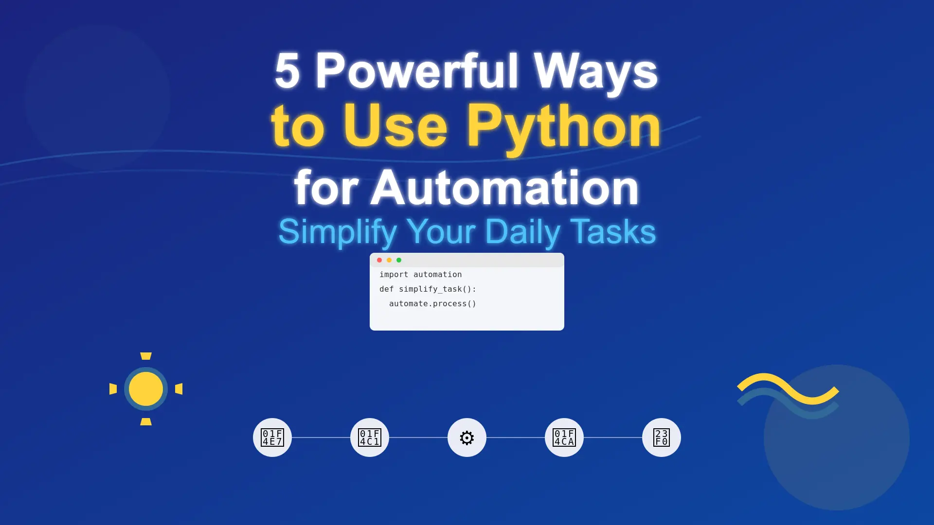 Python for automation